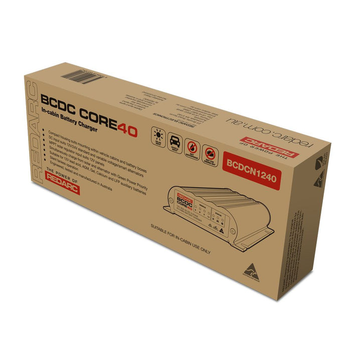 REDARC BCDC CLASSIC UNDER BONNET DC BATTERY CHARGER BCDC1225 BCDC1240